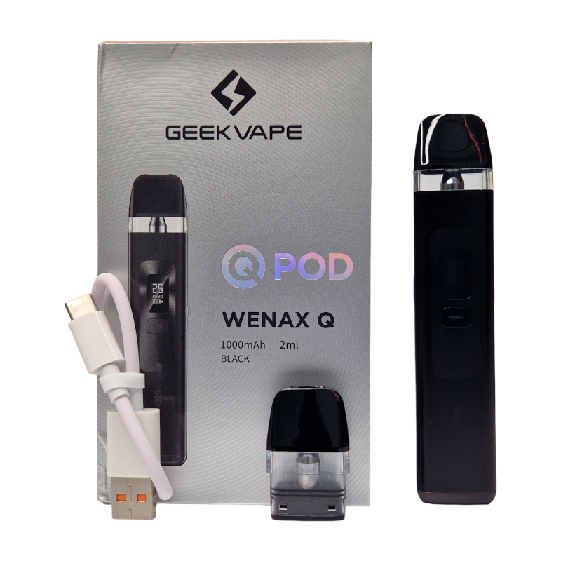 Kit Wenax Q 1000mah 2ml GeekVape Les Pods France Vapote Couleurs