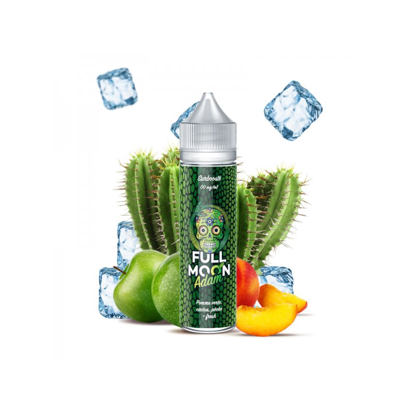 E-liquide Adam 50ml Full Moon - Pomme, Cactus, Pêche Frais FranceVapote