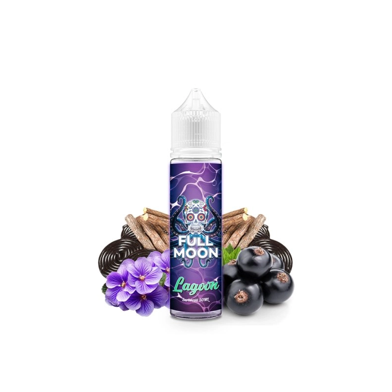 E-liquide Lagoon 50ml Abyss by Full Moon | Cassis, Réglisse, Violette