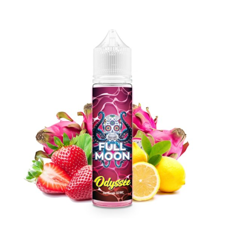 E-liquide Odyssée 50ml Abyss by Full Moon | Fruit du Dragon & Fraise