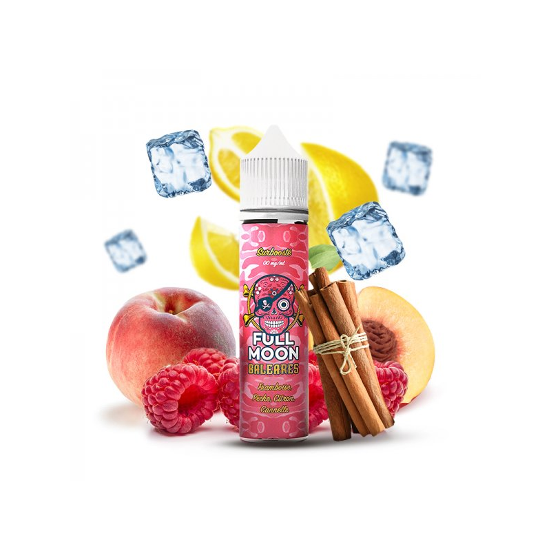 E-liquide Baleares 50ml Pirates by Full Moon | Citron & Cannelle