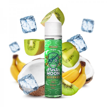 E-liquide Bahamas 50ml Pirates by Full Moon | Kiwi, Banane, Coco