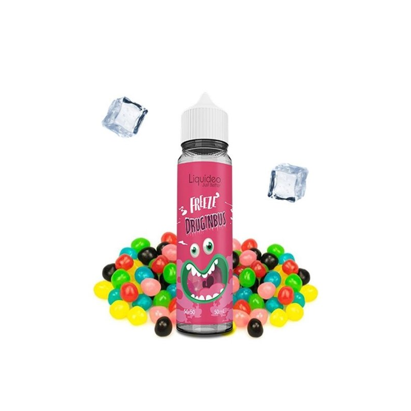 E-liquide Freeze Druginbus 50ml - Liquideo Bonbon & Frais