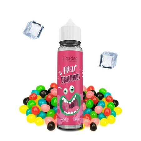 E-liquide Freeze Druginbus 50ml - Liquideo Bonbon & Frais