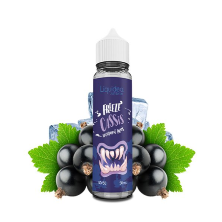 E-liquide Freeze Cassis 50ml - Liquideo Cassis Frais Intense