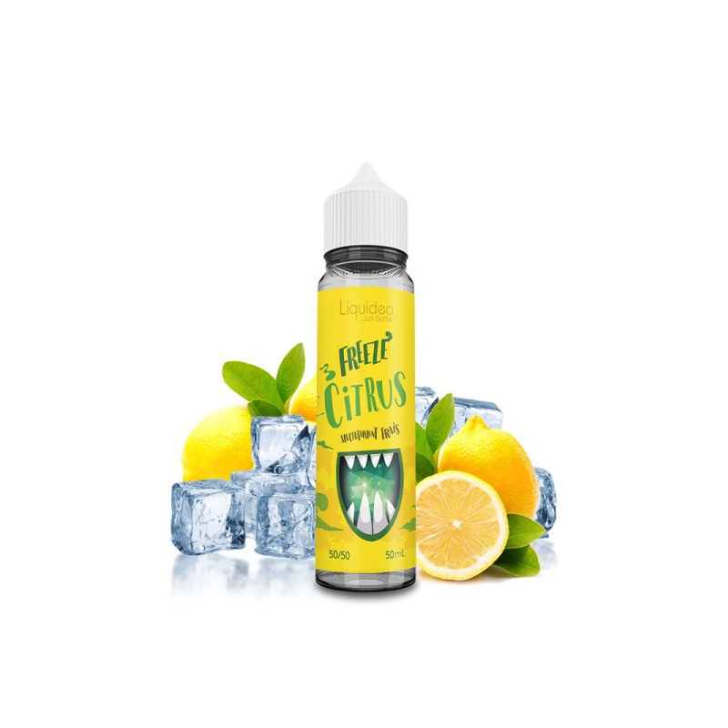 E-liquide Freeze Citrus 50ml - Liquideo | Citron Frais Givré