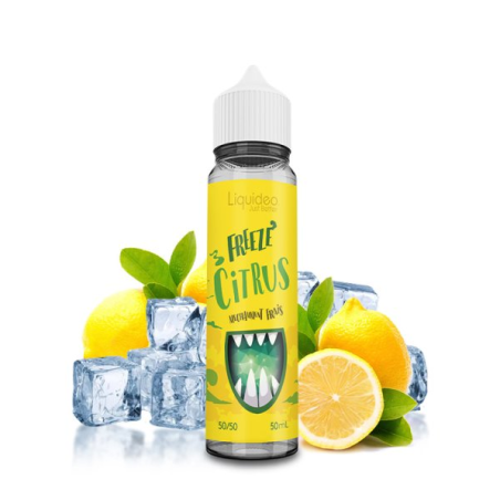 E-liquide Freeze Citrus 50ml - Liquideo | Citron Frais Givré