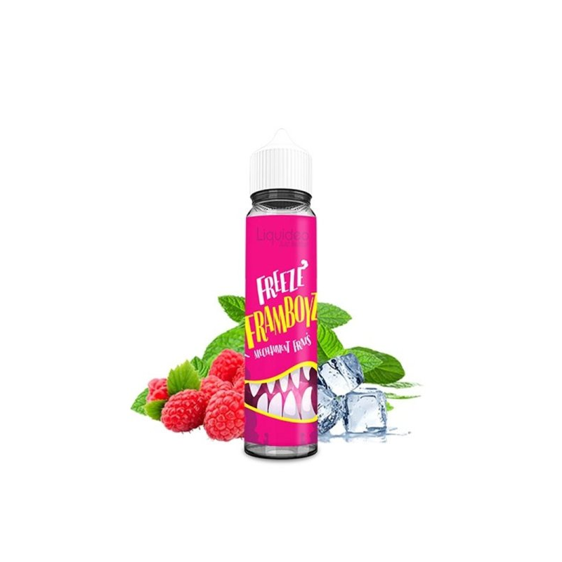 E-liquide Freeze Framboyz 50ml - Liquideo | Framboise Fraîche Intense