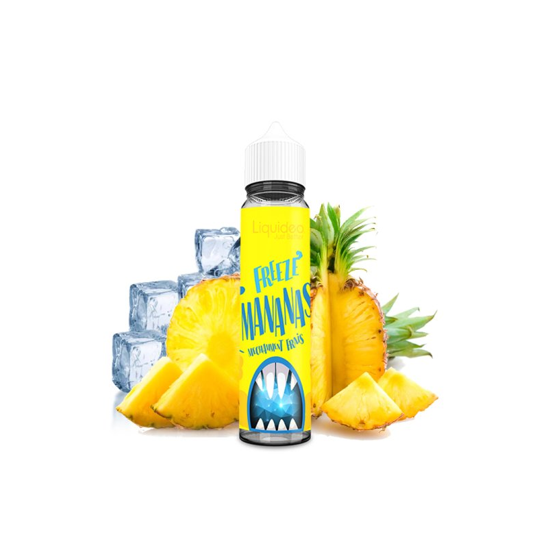 E-liquide Freeze Mananas 50ml - Liquideo | Ananas Frais Givré