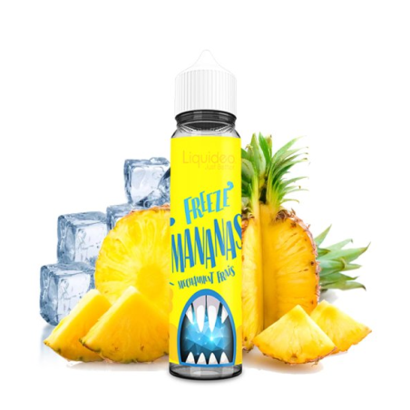 E-liquide Freeze Mananas 50ml - Liquideo | Ananas Frais Givré