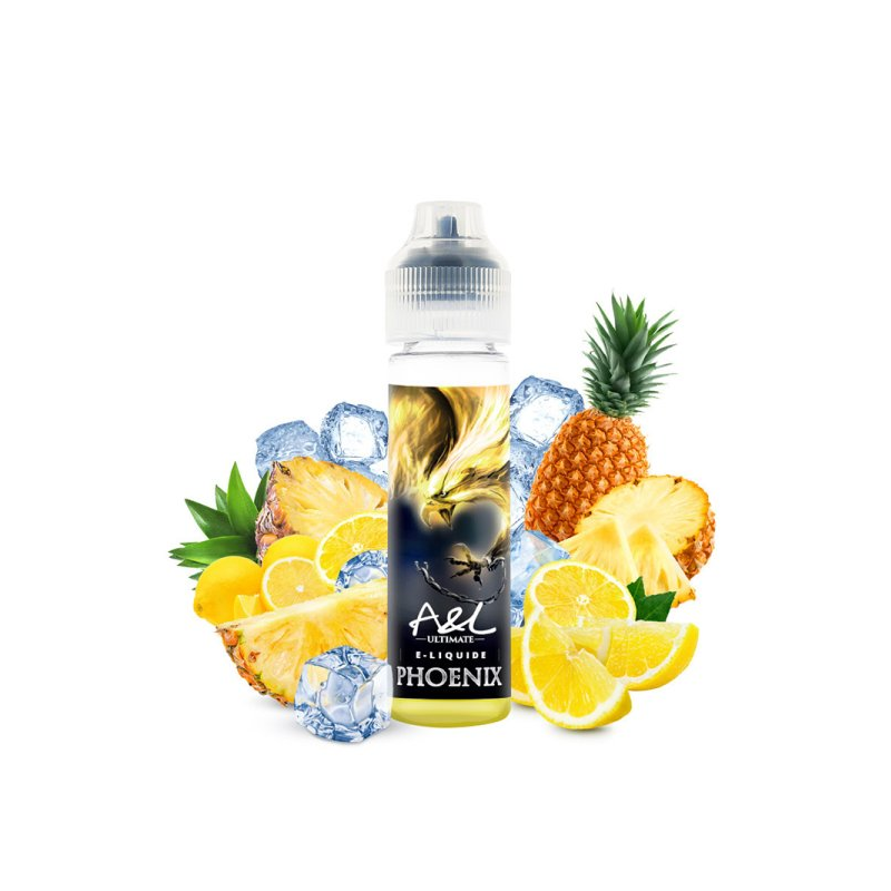 E-liquide Phoenix 50ml - Ultimate A&L (Ananas, Citron & Frais)