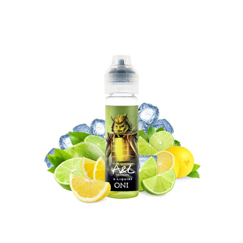 E-liquide Oni 50ml - Ultimate A&L (Citron, Citron Vert & Fraîcheur Extrême)