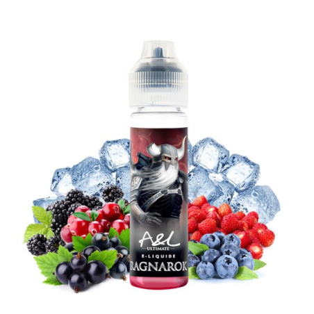 E-liquide Ragnarok 50ml - Ultimate A&L (Fruits Rouges & Fraîcheur Boréale)